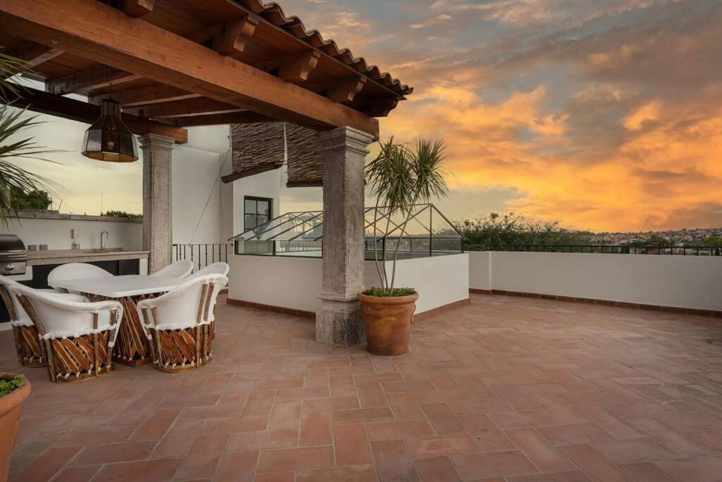 Elegant 3Br Home With Rooftop & Grill In Centro San Miguel San Miguel de Allende Zewnętrze zdjęcie